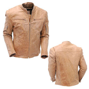 แจ็กเก็ตหนังสำหรับผู้ชายตามสั่งสไตล์วินเทจลำลองแนวสตรีทอินเทรนด์ผู้ผลิต OEM OEM สั่งทำจากโรงงานขายส่งโดยตรง - Product Image 3