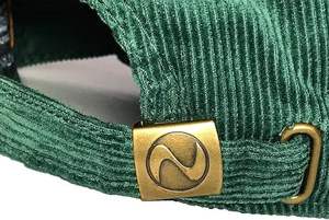 Chapeau de camionneur réglable en velours côtelé solide 100% coton unisexe casquette de polo vintage avec broderie 3D pour le sport - Product Image 5