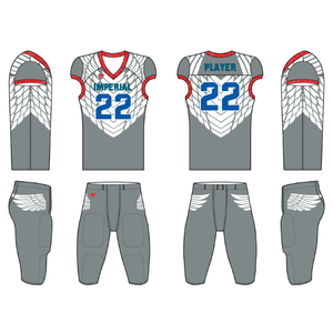 Vente en gros d'uniformes de football américain pour jeunes meilleur vendeur maillot de football américain avec broderie et appliques par sublimation - Product Image 3