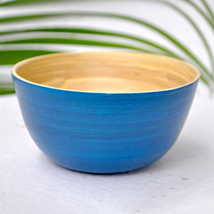 Ensemble de vaisselle en bambou coloré pour repas servant des bols de décoration de cuisine les plus vendus bol en laque filée à la main - Product Image 5