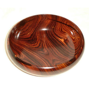 Bol de service alimentaire rond en bois avec bon poli pour le prix de gros bol en bois sculpté de taille personnalisée pour la cuisine et le dessus de table - Product Image 4