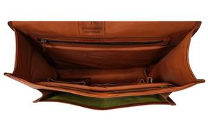 กระเป๋าหนังแท้วินเทจแบบมีสายรัดปรับได้2ขนาดกระเป๋าใส่แล็ปท็อปรับประกัน1ปี - Product Image 3