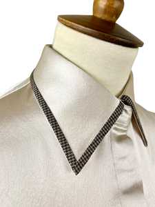 เสื้อคาวบอยโชว์แบบตะวันตกทำด้วยมือเนื้อผ้ายืดเงาแบบใหม่ - Product Image 3