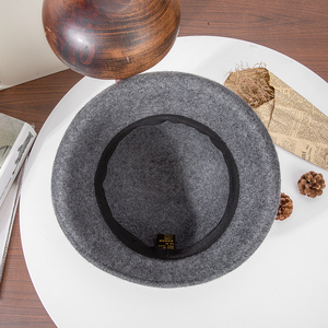 Chapeau seau en laine pour femmes Chapeau cloche vintage Derby Chapeaux d'église pour femmes Fedora des années <span class=keywords><strong>1920</strong></span> - Product Image 6