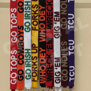 CRYSTAL CRAFT Go Lobos Star, sangle de sac à main personnalisée en perles de verre, perles de graines dorées blanches, style indien, accessoires de mode pour sacs - Product Image 3