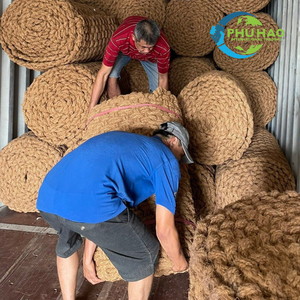 Production de vente chaude PALM MAT / COIR BLANKET Créez des paysages durables avec une couverture en fibre de coco du Vietnam à prix d'usine - Product Image 4