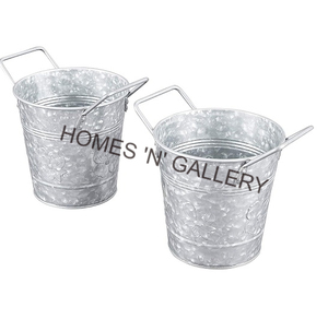 Flower <b>Standing</b> Planter Garden Decor <b>Vase</b> Bucket Flower Pots Outdoor Indoor Home and Wedding Decorative Flower Bucket - Product Image 3