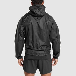Veste coupe-vent softshell pour hommes, coupe-vent, imperméable, à capuche, extérieur, trekking, course à pied, vêtements de sport, fournisseur OEM en gros - Product Image 5