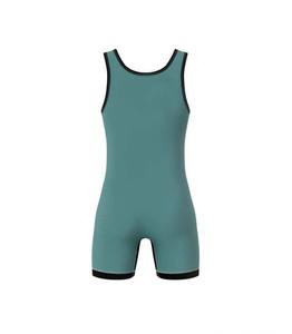 Nouvelle arrivée personnalisée Sublimation Spandex Wrestling Singlet de lutte d'équipe pour hommes - Product Image 6