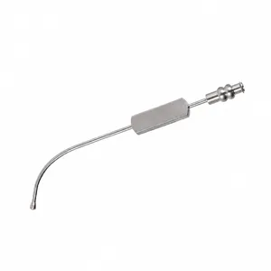 Tubos de Succión Manuales de Acero Inoxidable Killian de 7 cm, para Oído, Nariz y Garganta, Quirúrgicos, Clase I, Certificados por la CE - Product Image 4