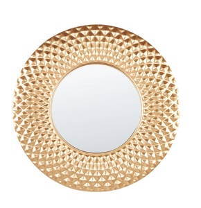 Modern Style Round <b>Hanging</b> Glass <b>Mirror</b> <b>Wall</b> Decor for Bathroom or Bedroom-Cosmetic Makeup <b>Mirror</b> Decoration - Product Image 4