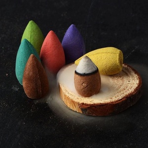 HIGH QUALITY Unscented Smooth <b>INCENSE</b> <b>CONE</b> MULTI COLOR <b>Backflow</b> <b>Incense</b> <b>Cones</b> for Waterfall - Product Image 4