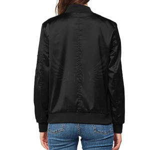 แจ็กเก็ตซาตินแจ็กเก็ตผ้าซาตินแจ็กเก็ตผ้าซาตินออกแบบมาใหม่ - Product Image 2