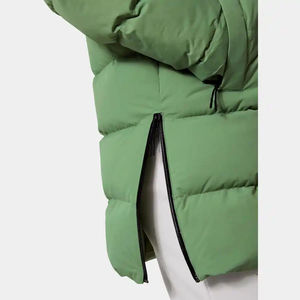 Chaqueta de Invierno Acolchada con Capucha Ajustable, Estilo Parka, para Mujer, con Logotipo Personalizado, de Jade OEM, Transpirable, de Algodón - Product Image 6