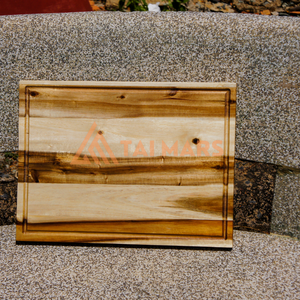 Tabla de cortar de cocina Natural ecológica grande de alta calidad, madera de bambú de Acacia en Color Natural para decoración del hogar - Product Image 4