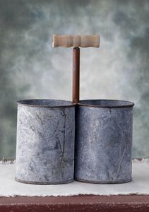 Support à couverts en fer de luxe pour accessoires de cuisine haut de gamme offrant une fonction de rangement élégante - Product Image 4