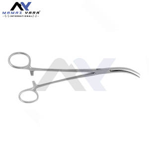 Pinzas Arteriales Curvas de 26.0 cm, Instrumento Quirúrgico Profesional, Pinza de Hemostasia, Acero Inoxidable Médico de Alta Calidad - Product Image 2