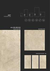 Azulejos de porcelana con apariencia de MARBAL, serie mate, calidad prémium, 800X1600mm, para sala de estar, suelo y pared - Product Image 4