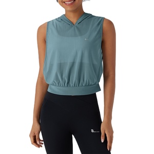 Camiseta sin Mangas Casual para Mujer, Tejida en Spandex/Algodón, 220g, Ecológica, de Secado Rápido y Transpirable, de BE DOT GARMENTS ENTERPRISES - Product Image 1