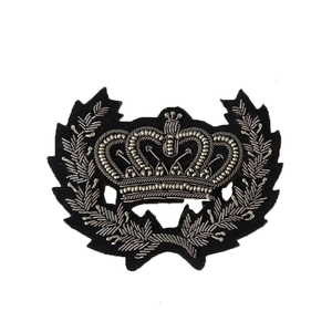 Parches de insignia bordada a mano, insignias bordadas a mano para uniforme informal, totalmente personalizado, sin cantidad mínima, precio bajo, 2023 - Product Image 2