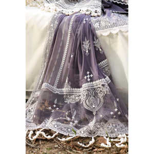 Traje de 3 Piezas para Mujer con Lentejuelas Bordadas y Dupatta de Chifón PM-62025 - Product Image 5