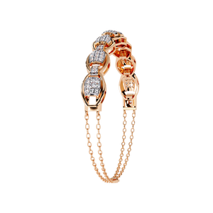 Fabulosa Pulsera y Brazalete de Diamantes Cultivados en Laboratorio en Oro de 18K - Product Image 5