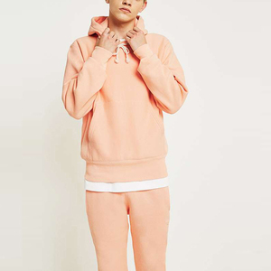 Customizable Winter Cotton Men's Hoodie and Sweatpants Sets with Personalized Logos - Product Image 2