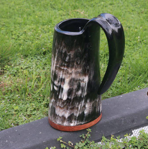 Taza de Café de Cuerno de Búfalo de Diseño Natural, Directo de Fábrica, Precio Bajo, Taza de Cuerno de Búfalo Única, Precio Más Bajo - Product Image 6