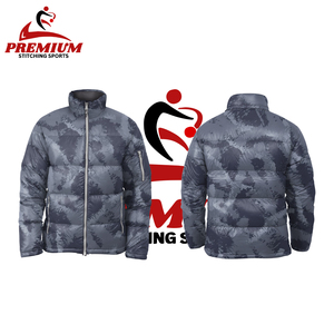 Chaqueta acolchada OEM para mujer con nuevo diseño Chaqueta con cuello de invierno con cremallera completa y burbujas - Product Image 5