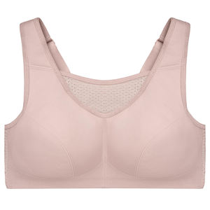Sujetador deportivo de fitness sin costuras de alto soporte, ligero, transpirable, sin arrugas, diseño acolchado duradero para tallas grandes de alto impacto - Product Image 2