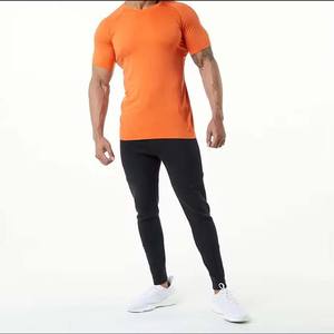 Camiseta de cuello redondo de algodón pesado personalizada OEM, ropa informal de verano, camisetas para hombre, color sólido, transpirable, estilo callejero - Product Image 6