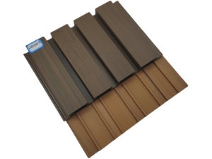 Beau panneau mural en WPC Anti-termites Co-extrusion WPC Panneau de flûte Mur composite Villa en bois - Product Image 3