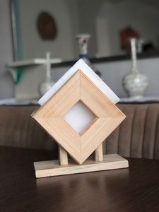 Porte-serviettes de décoration intérieure au design attrayant porte-serviettes en bois de forme ronde de qualité créative au prix le plus bas - Product Image 2