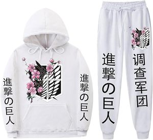 Nouveauté, best-seller, survêtement de haute qualité pour hommes 2024, sweat-shirt à capuche Streetwear Attack Titan, survêtements tendance - Product Image 2