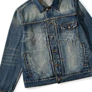 Chaqueta de Mezclilla de Invierno para Hombre, Ligera, Resistente al Viento, 100% Algodón, Ecológica, de Primera Calidad, en Oferta - Product Image 5