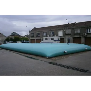 Serbatoi d'acqua rettangolari a forma di cuscino da 15000L molto grandi serbatoio flessibile in PVC per acqua piovana serbatoio in PVC per irrigazione agricola