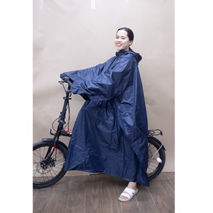 Longitud de tela de nylon con capucha para una sola persona Nuevo más vendido 120cm El mejor impermeable de Vietnam para ciclismo y motociclismo - Product Image 2
