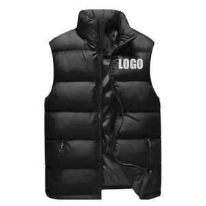 Personalizable ligero sin mangas acolchado Puffer chaleco chaqueta abrigo aislado bordado estampado Logo lona uniforme de trabajo al aire libre - Product Image 4