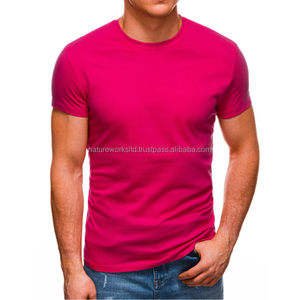 100% algodón tejido de punto camisetas para hombre diseño de peso pesado 160 GSM TAMAÑO DE Color personalizado estampado camisetas para hombre Proveedor de Ropa BD - Product Image 4