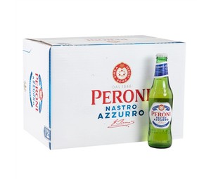 Пиво Peroni Nastro Azzurro 24x330 мл/Пиво Nastro Azzurro