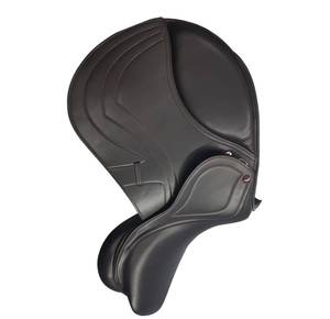 Selle de cheval légère avec siège rembourré Système d'ajustement sécurisé pour les écoles d'équitation et les débutants Produit vétérinaire - Product Image 1