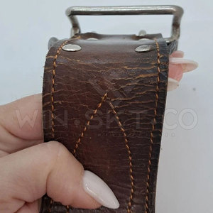 Ceintures uniformes en cuir fabriquées au Pakistan, vente chaude, légères, logo personnalisé, haute qualité, couleur personnalisée - Product Image 5