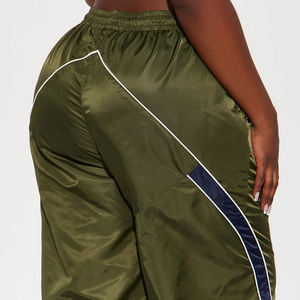 Reflective Piping Windbreaker Pants Waterproof Joggers Streetwear Track Pants Lightweight Outdoor <b>Sport</b> <b>Trousers</b> Unisex - Product Image 6