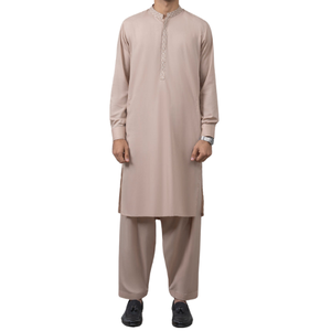Nuevo Shalwar Kameez de Moda para Hombre para Bodas con Logotipo Personalizado, Secado Rápido y Sin Arrugas para Todas las Temporadas - Product Image 1