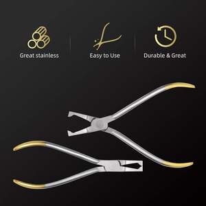 Pince de retrait de support antérieur, outils de retrait d'orthodontie, pince d'instrument de retrait de support droit - Product Image 3