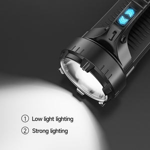 Handheld Rechargeable Searchlight LED Search Light with SMD Side <strong>Table</strong> Lamp Camping Light - Product Image 4
