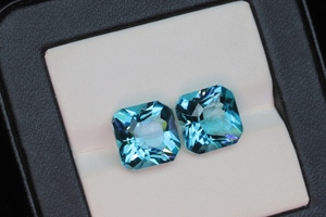 Phòng thí nghiệm tạo ra Paraiba <span class=keywords><strong>Tourmaline</strong></span> thạch anh đá quý vuông cắt Paraiba cho đồ trang sức phù hợp Paraiba <span class=keywords><strong>Tourmaline</strong></span> tổng hợp Đá ThủY Tinh - Product Image 4