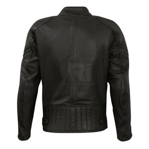 Vestes de moto sur mesure vente en gros Service OEM Vestes de moto en cuir véritable à prix bon marché - Product Image 3