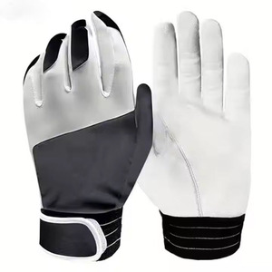 OEM Fabricantes de buena calidad logotipo personalizado y diseño de cuero de los hombres de formación de softbol y béisbol guantes de bateo para los hombres - Product Image 6