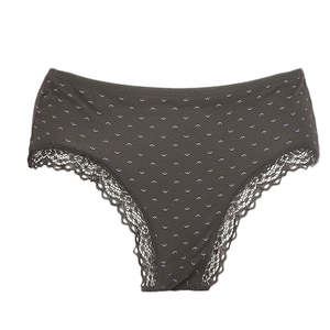 Culotte unie pour femme - Noir - Product Image 1